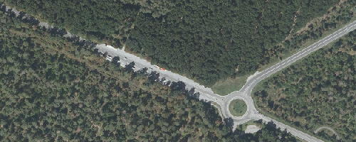 Luftbild Mitfahrparkplatz Kronau (West)
