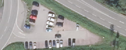 Luftbild Mitfahrparkplatz Offenburg (Ost)