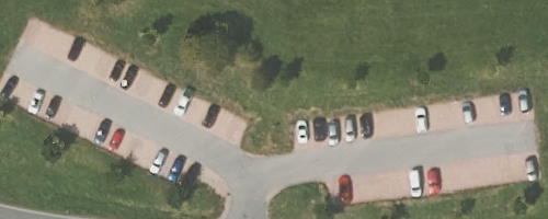 Luftbild Mitfahrparkplatz Tuningen