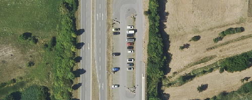 Luftbild Mitfahrparkplatz Gärtringen