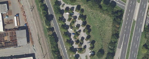 Luftbild Mitfahrparkplatz Heilbronn-Neckarsulm