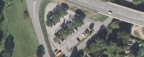 Luftbild Mitfahrparkplatz Riegel