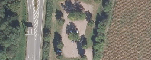 Luftbild Mitfahrparkplatz Herbolzheim