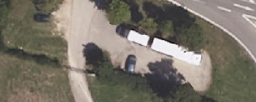 Luftbild Mitfahrparkplatz Dinkelsbühl/Fichtenau