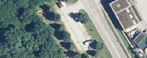 Luftbild Mitfahrparkplatz Urbach